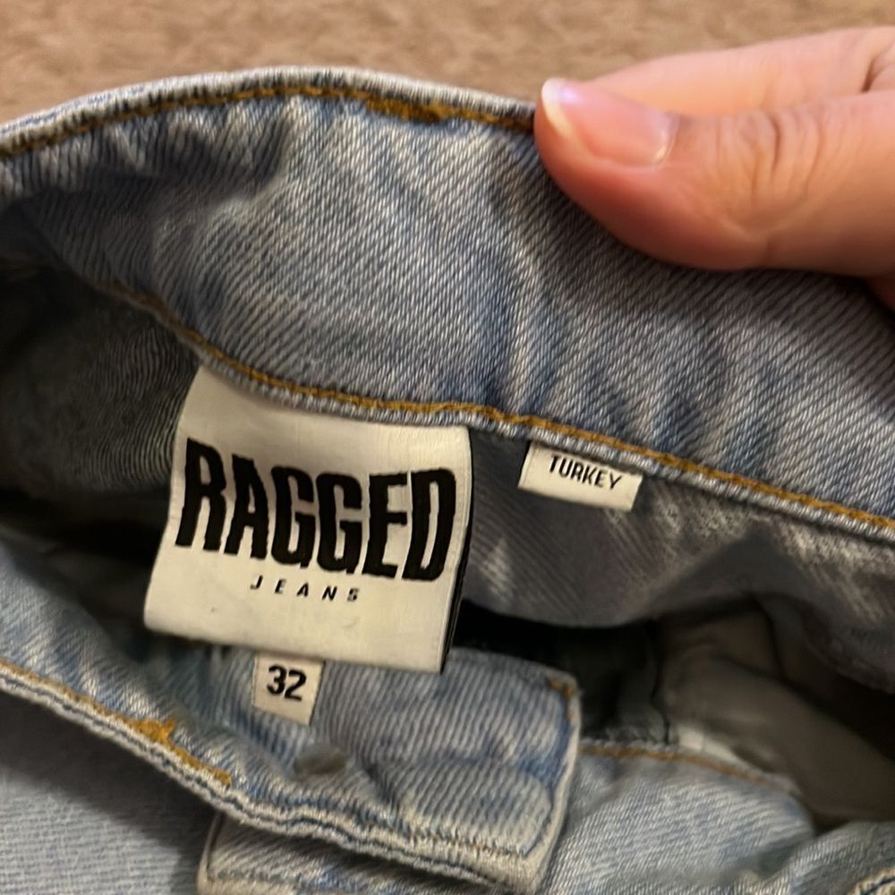 Urban outfitters ragged mom patchwork jeans 32 - Picture 11 of 11